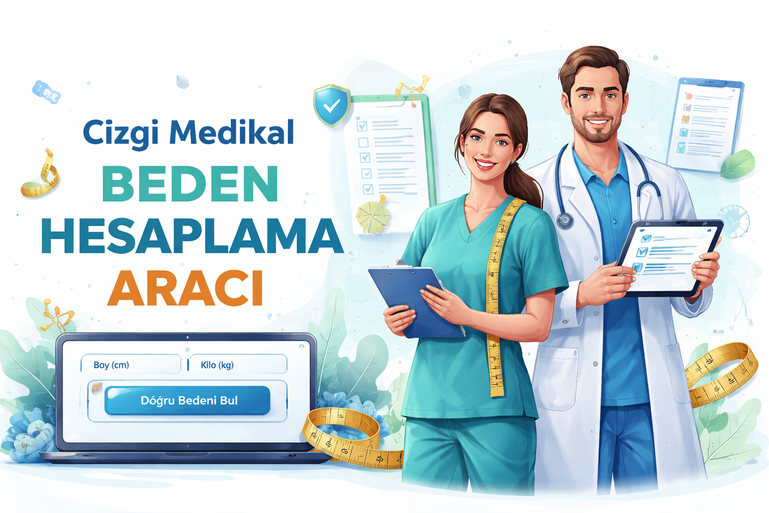 Çizgi Medikal Beden Hesaplama Aracı ile Doğru Bedeni Bulmak Artık Çok Kolay