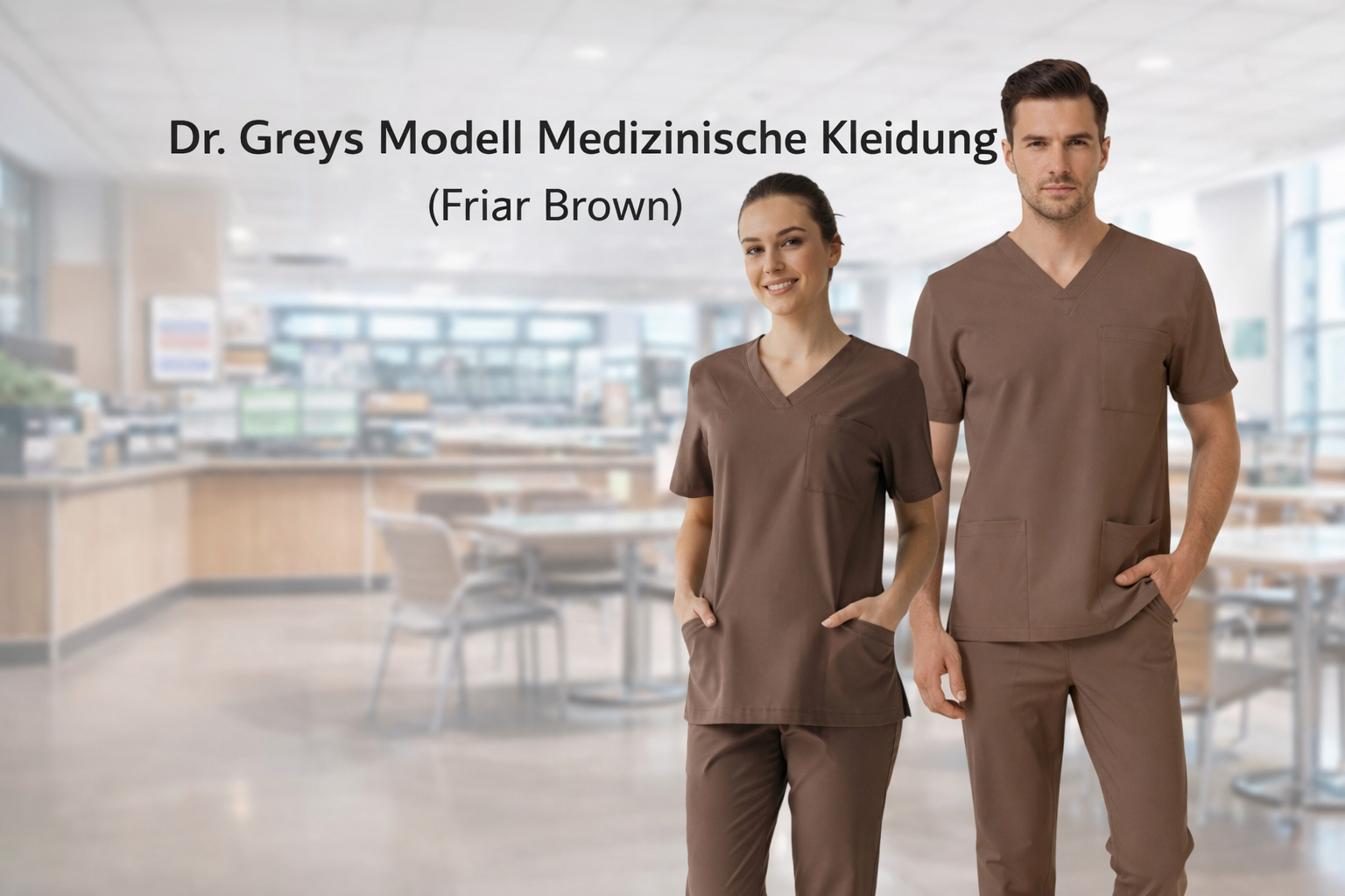 Bedeutung der Farbe Friar Brown und Eleganz in der medizinischen Kleidung
