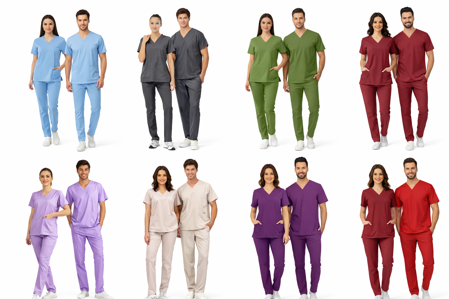 Medizinische Scrubs Farben und ihre Bedeutungen