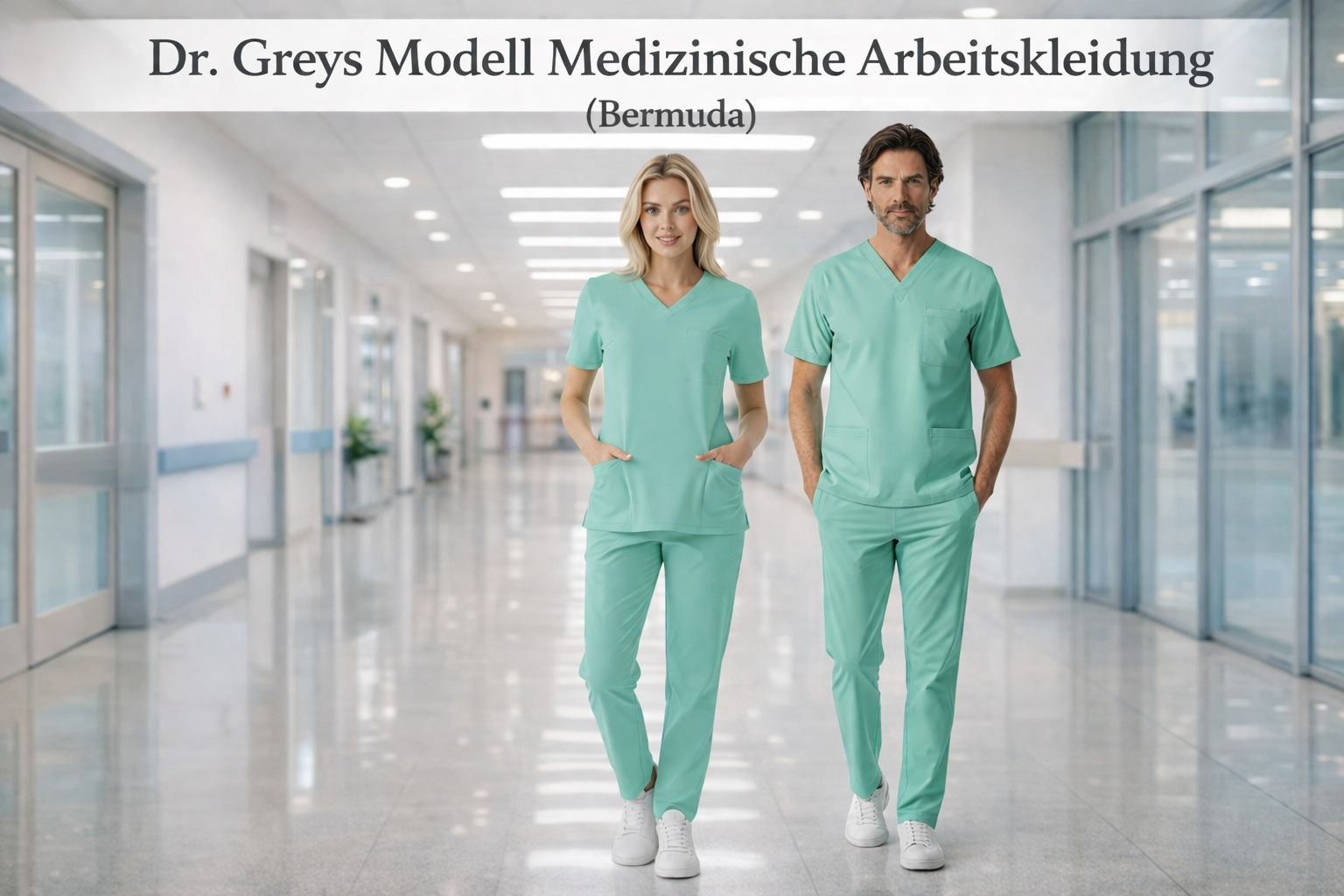 Die Bedeutung der Farbe Bermuda und frische Energie in der medizinischen Kleidung