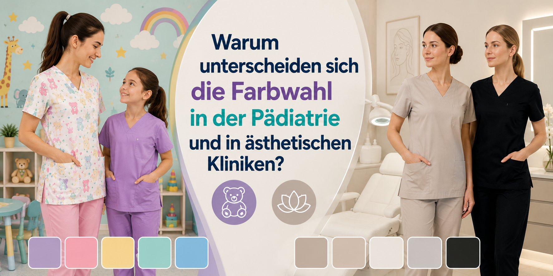 Warum Unterscheidet Sich Die Farbwahl In Der Pädiatrie Und In Ästhetischen Kliniken?