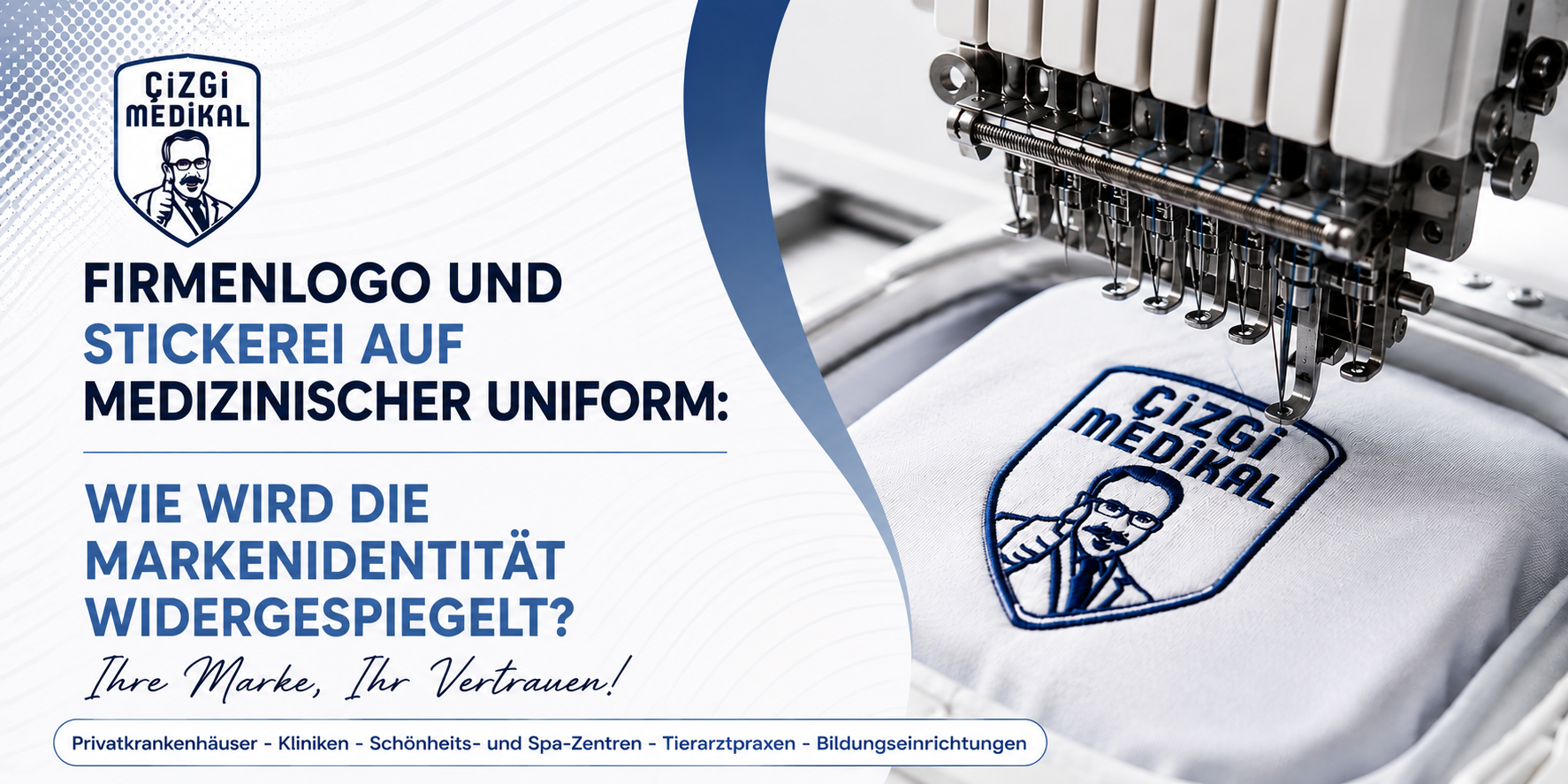 Medizinische Uniformen Mit Firmenlogo Und Stickerei: Wie Lässt Sich Die Markenidentität Widerspiegeln?