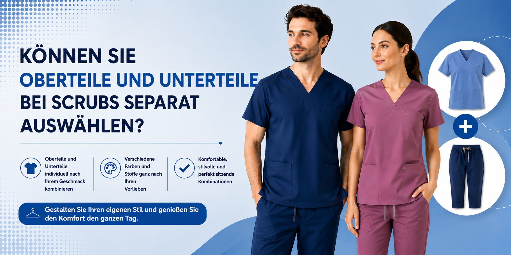 Können Scrub-Oberteile und -Hosen Separat Gekauft Werden? Ein Leitfaden Für Die Kombination Von Scrubs