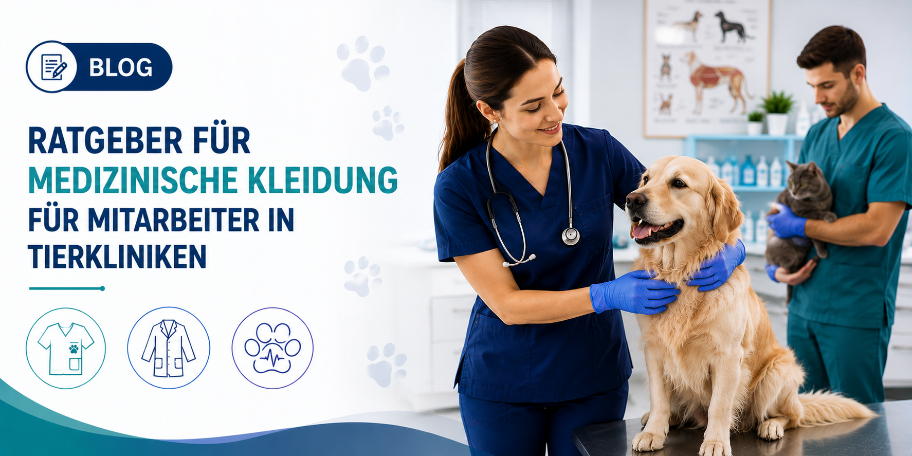 Leitfaden für strapazierfähige medizinische Berufskleidung in Tierarztpraxen