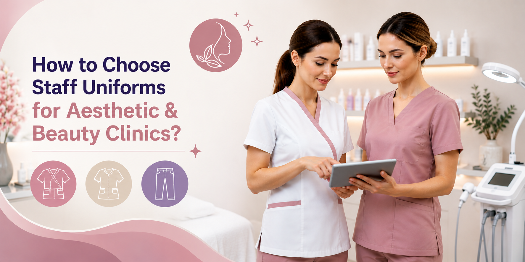 How to Choose Staff Uniforms for Aesthetic and Beauty Clinics?
