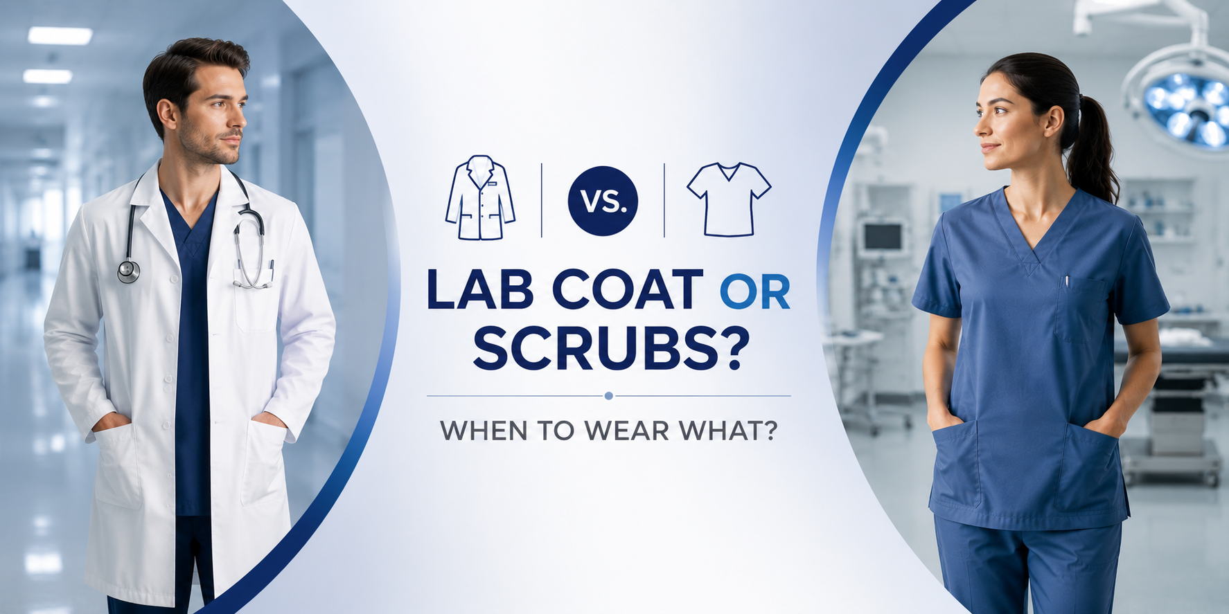 Lab Coat or Scrubs? Which One Should You Wear and When?