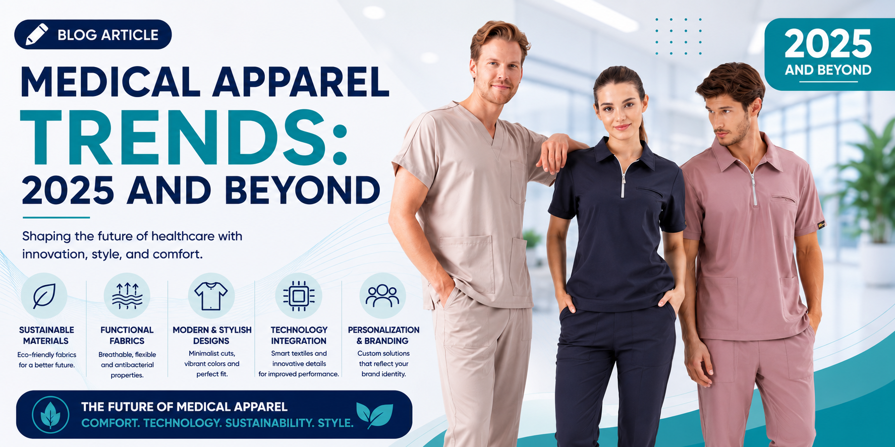 Medical Apparel Trends: 2025 and Beyond
