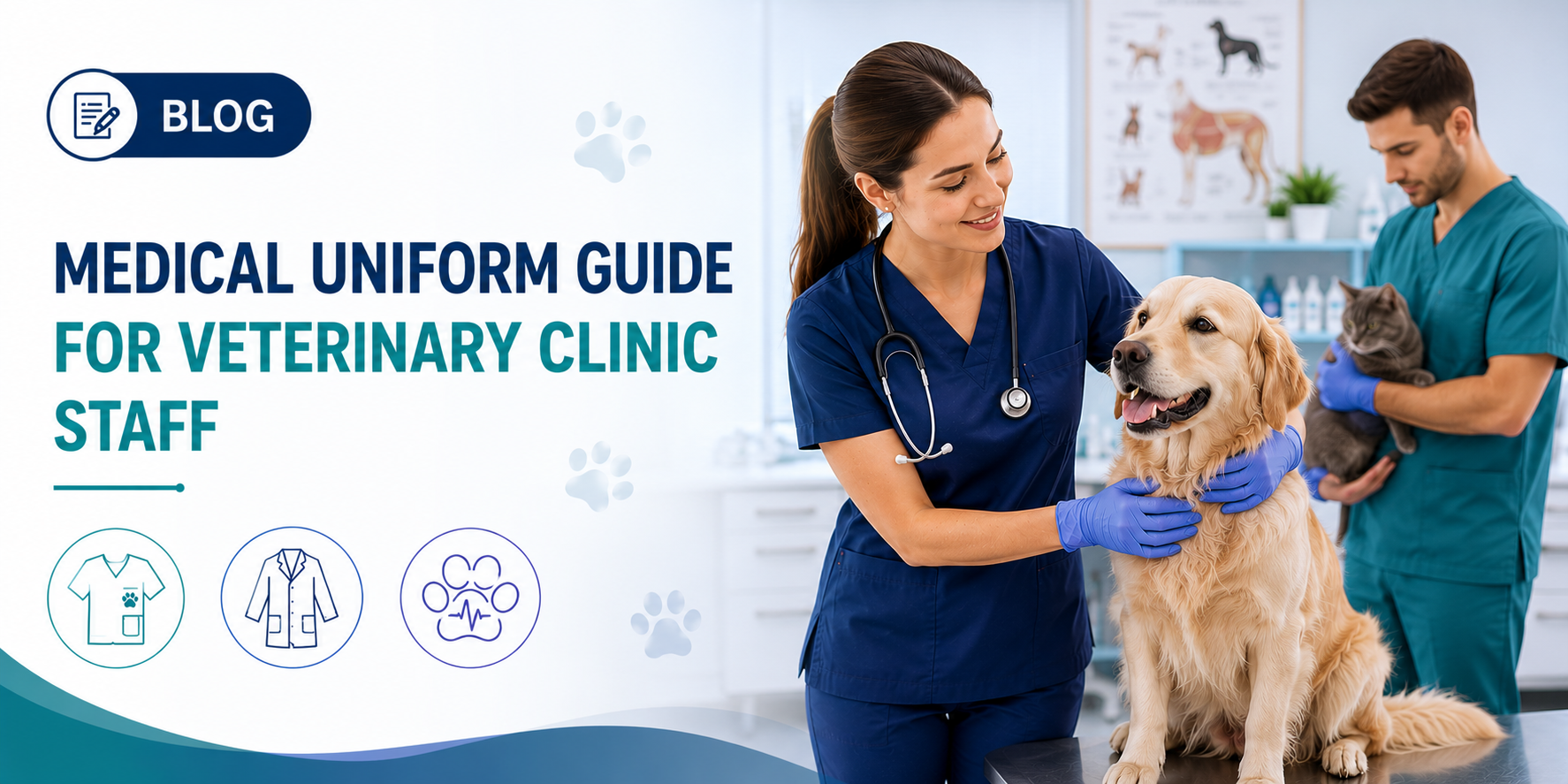 A Guide to Durable Medical Apparel for Veterinary Clinic Professionals