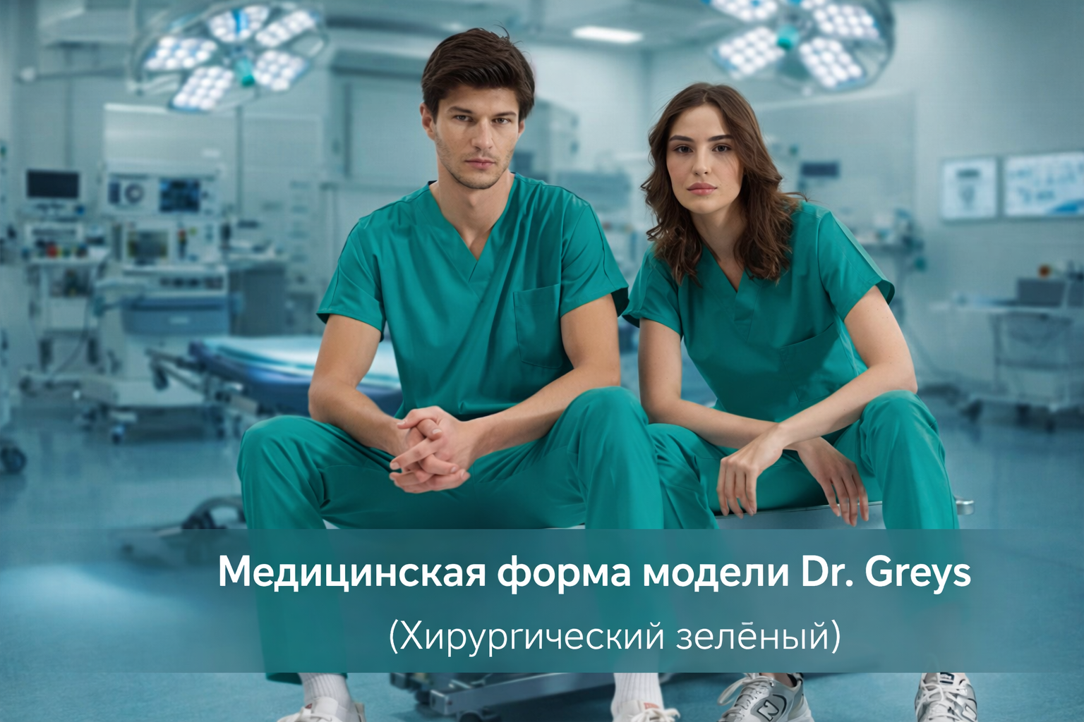 Хирургические зелёные скрабы: цвет спокойствия, концентрации и доверия