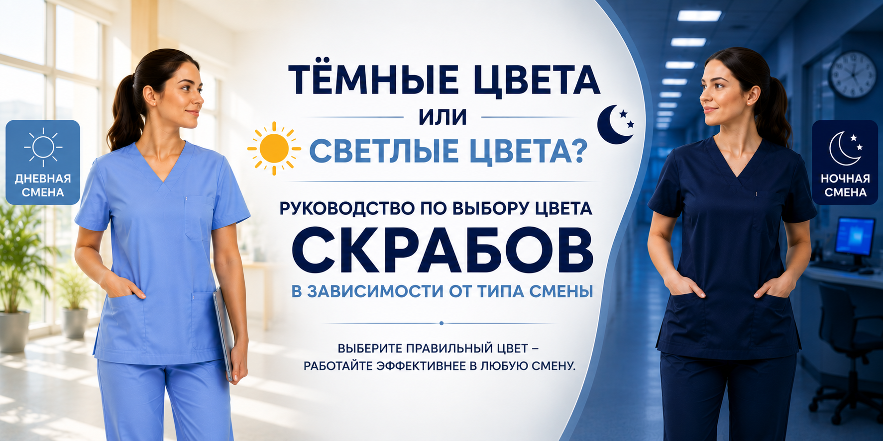 Темные Или Светлые Цвета? Руководство По Выбору Цветов Scrubs В Зависимости От Типа Смены