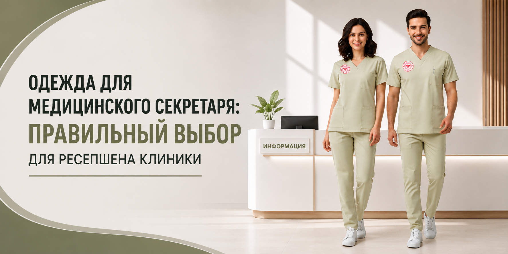 Одежда для медицинского секретаря: правильный выбор для клинической регистратуры
