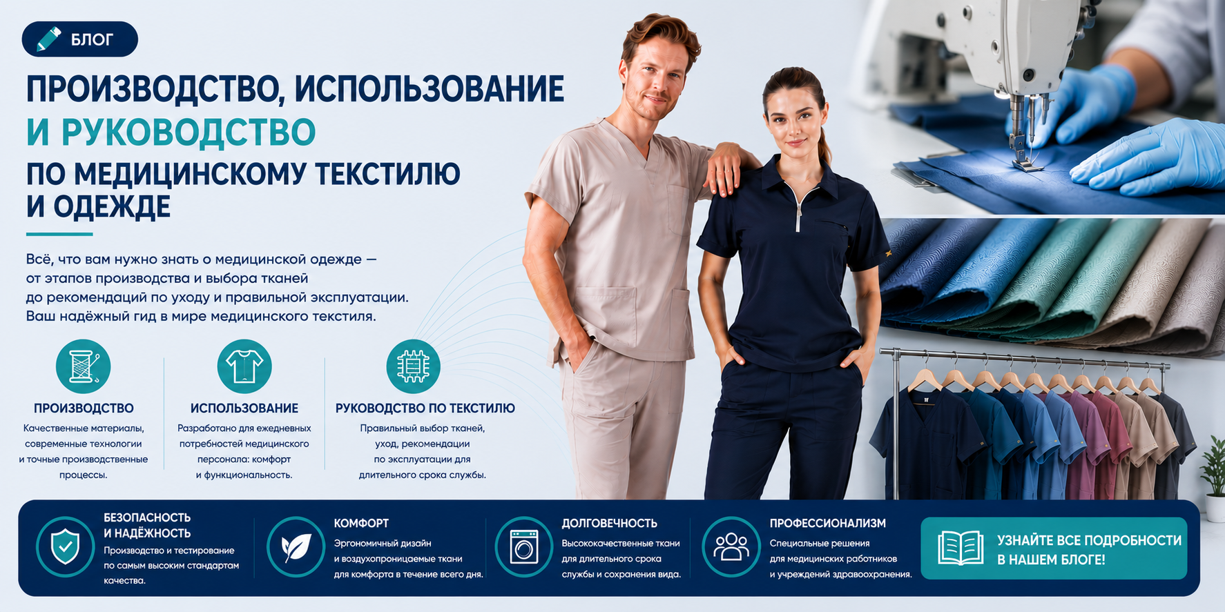 Руководство по производству, использованию медицинской одежды и медицинскому текстилю