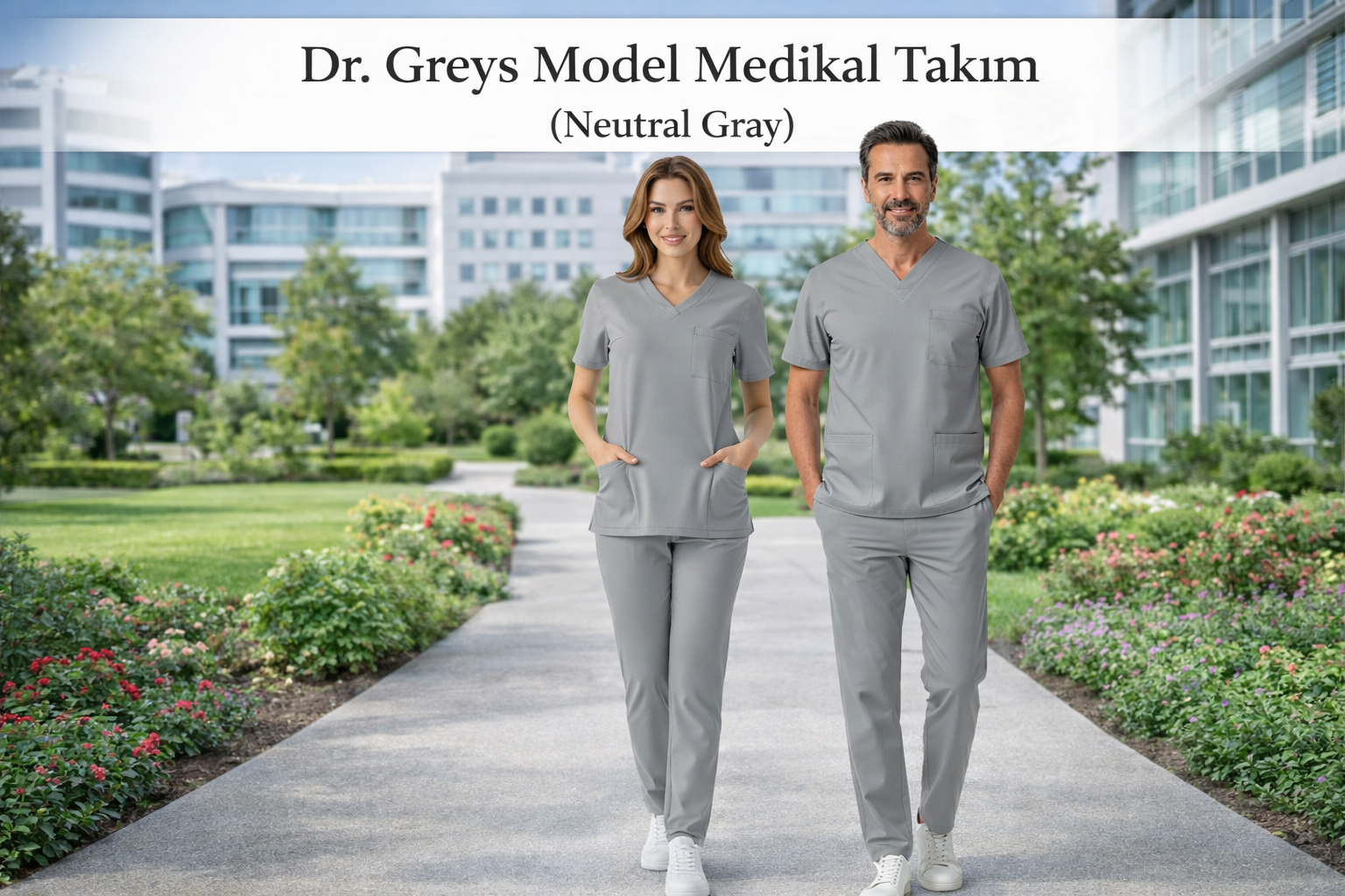 Neutral Gray Rengin Anlamı ve Medikal Giyimde Zamansız Profesyonellik