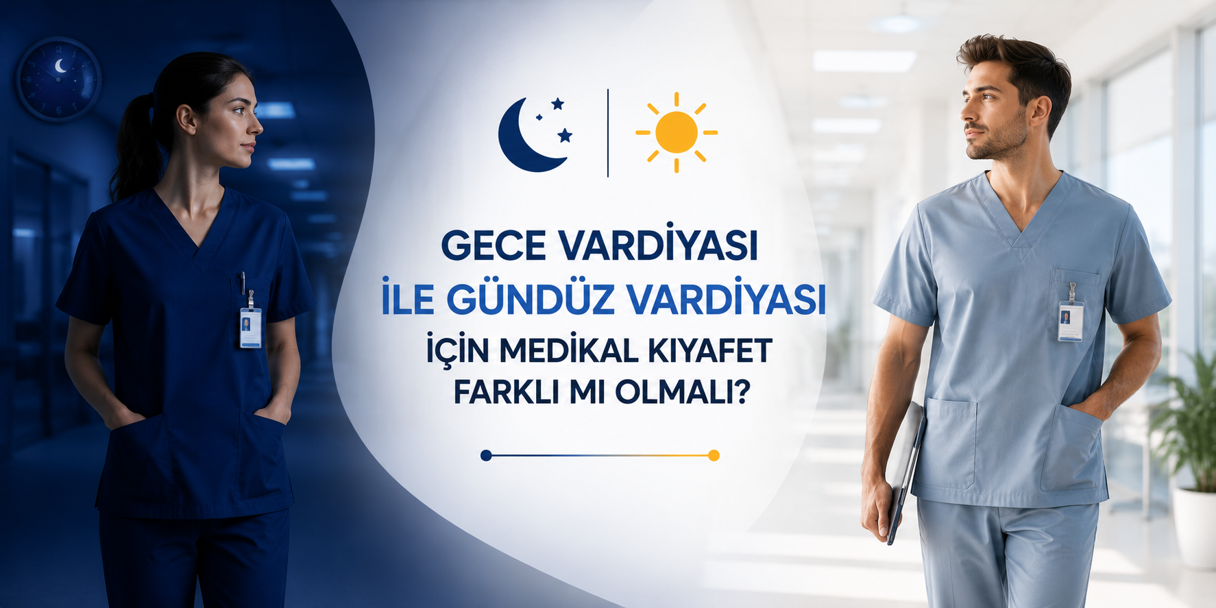 Gece Vardiyası ile Gündüz Vardiyası İçin Medikal Kıyafet Farklı mı Olmalı?