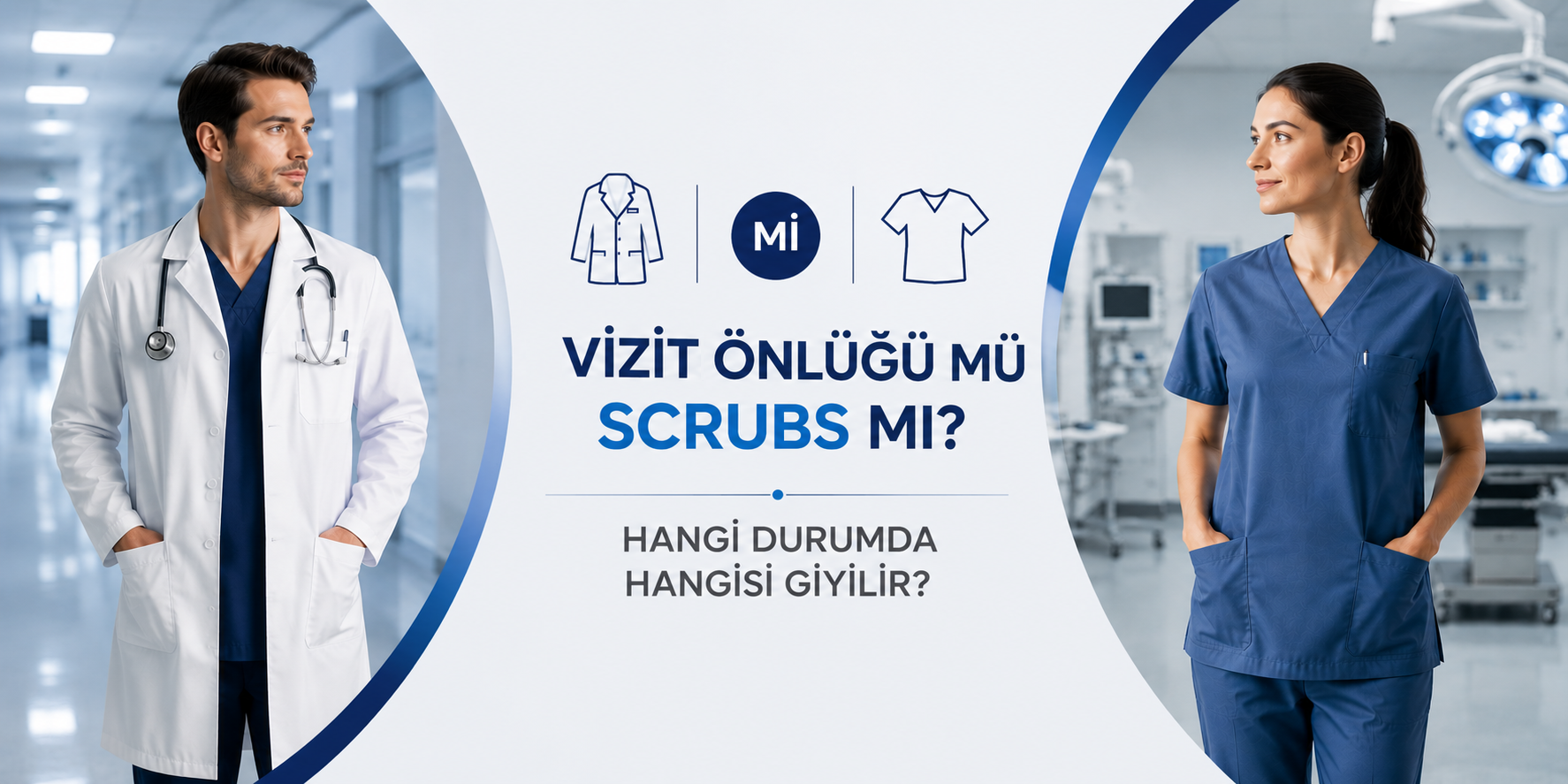 Vizit Önlüğü mü Scrubs mı? Hangi Durumda Hangisi Giyilir?