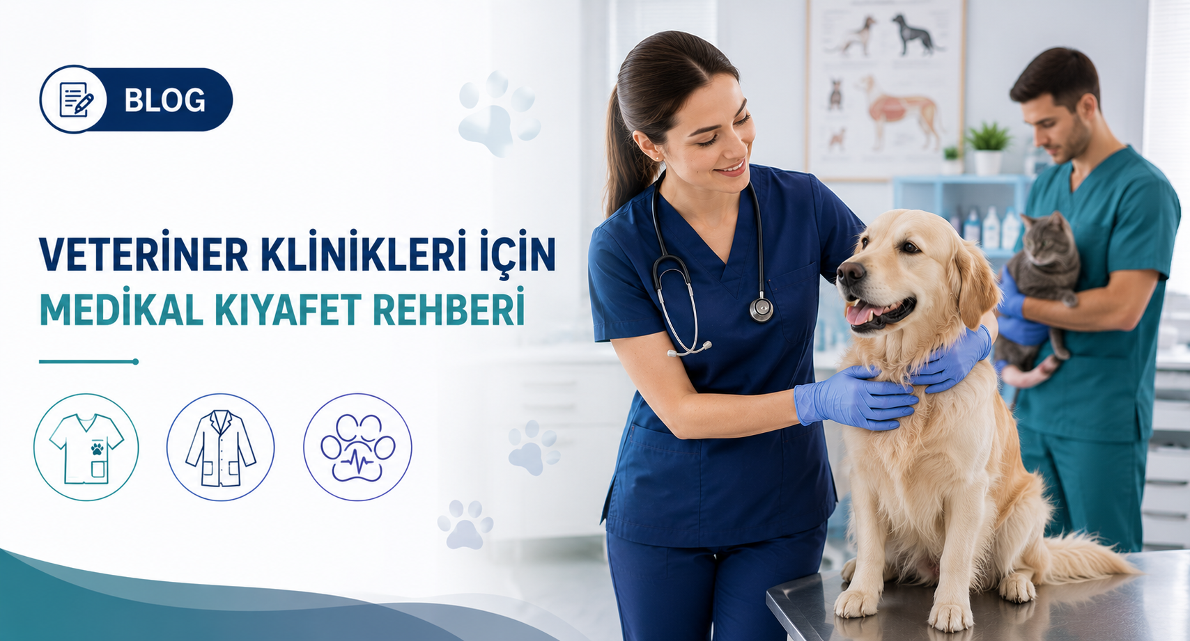 Veteriner Kliniklerinde Çalışanlar İçin Dayanıklı Medikal Kıyafet Rehberi