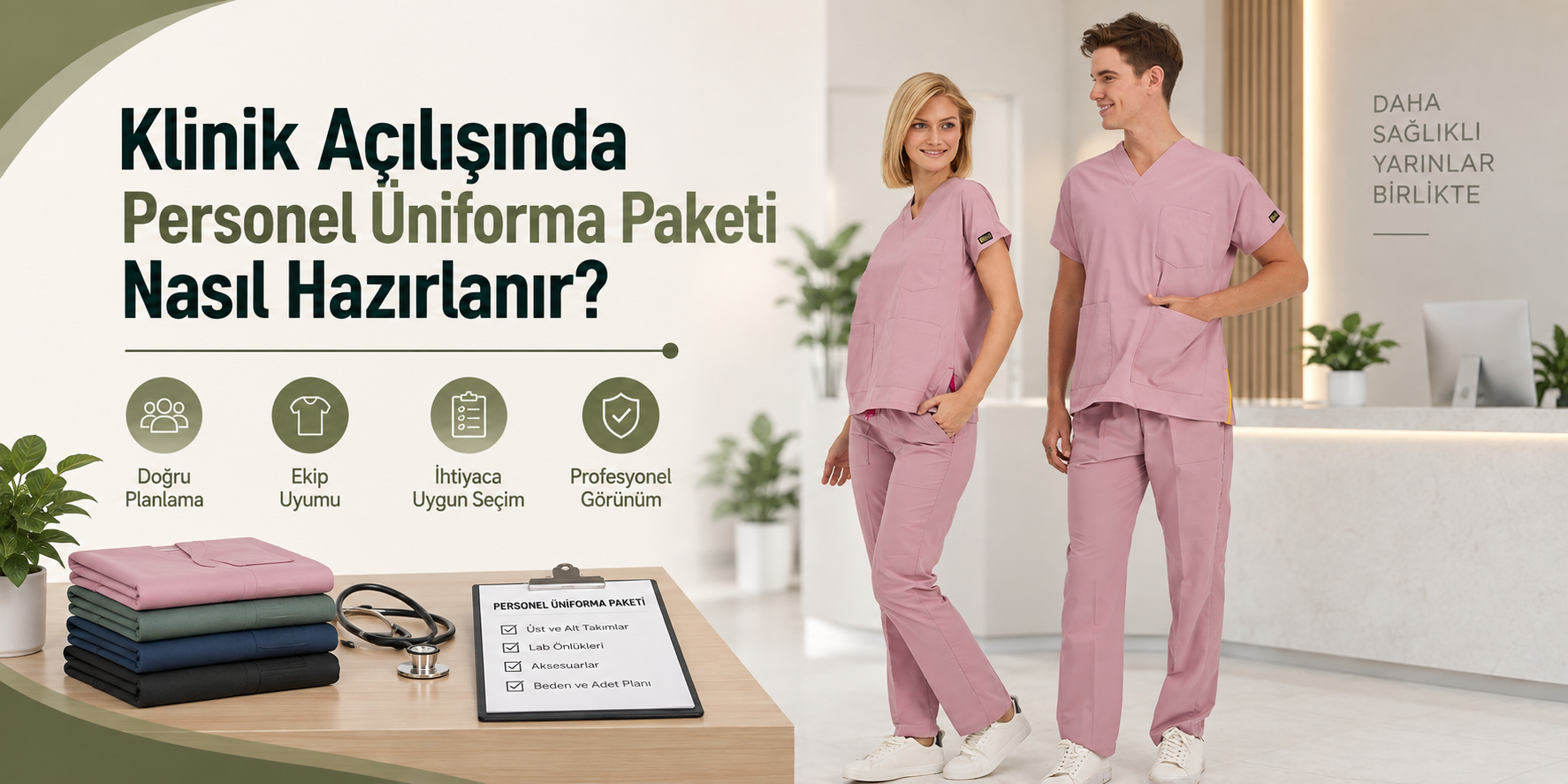 Klinik Açılışında Personel Üniforma Paketi Nasıl Hazırlanır ?