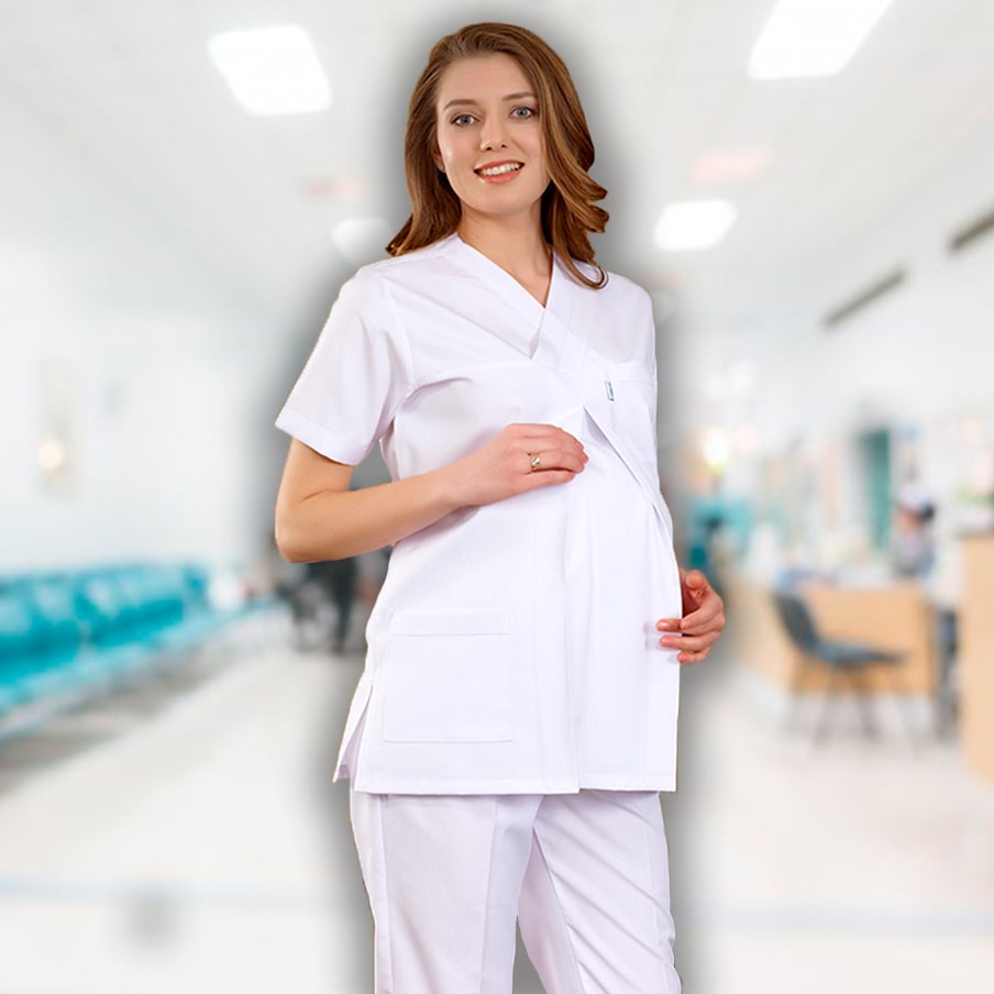 Classic Maternity Nurse Scrubs