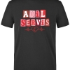 Pop Art Emergency Service Printed Short Sleeve Black T-Shirt (100% Cotton Jersey Fabric)