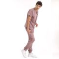 Dried Rose Jogger Lux Lycra Greys Suit