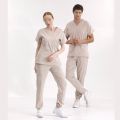 Cream Jogger Lux Lycra Greys Suit