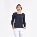 Navy Blue Combed Cotton Body