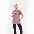 Dried Rose Silva Lux Lycra Single Top