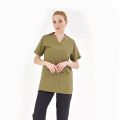 Khaki Silva Lux Lycra Single Top