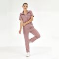 Dried Rose Polo Lux Lycra Suit