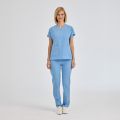 Light Blue Dr Greys Tericoton Suit (Thin Fabric)