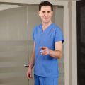 Parliament Blue Dr Greys Tericoton Suit (Thin Fabric)