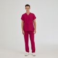 Sour Cherry Dr Greys Tericoton Suit (Thin Fabric)