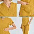 Mustard Dr Greys Tericoton Suit (Thin Fabric)