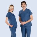 Petrol Blue Dr Greys Tericoton Suit (Thin Fabric)