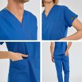 Sax Blue Dr Greys Tericoton Suit (Thin Fabric)