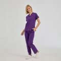 Özel Mor Dr Greys Terikoton Takım (İnce Kumaş)