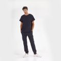Lacivert Basic Lüks Likra Takım