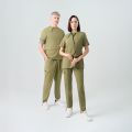 Khaki Zero Best Likra Suit
