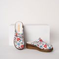 VivaColor Patterned Women's Sabo Slippers