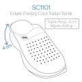 Siyah Erkek Prestij Cool Sabo Terlik