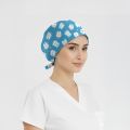 Fırçalı Dişler Desenli Bone (Cotton Likra Kumaş)
