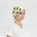 Turtle Dream Patterned Cap (Cotton Lycra Fabric)