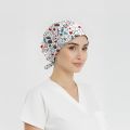 Medical Patterned Cap (Cotton Lycra Fabric)