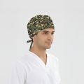 Orman Kamuflajı Desenli Bone (Cotton Likra Kumaş)