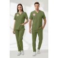 Eczacı Forması Alt Üst Scrubs Takım (Sağlık Bakanlığı 2025 Standartlarıyla Uyumlu)-Grasshopper