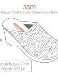 Women's Special High Sole Sabo Slippers