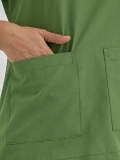 Pistaziengrün Dr. Greys Medizinischer Scrubs Set für Ärzte und Pflege Polyester-Baumwoll-Mischgewebe