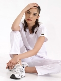 Beyaz Dr. Greys Doktor Hemşire Medikal Scrubs Takım Lüks Likralı Kumaş