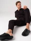 Black Men's Doctor Nurse Medical Classic Perforated Clogs