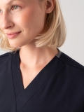 Navy Blue Dr. Greys Doctor Nurse Medical Scrubs Set Best Lycra Fabric